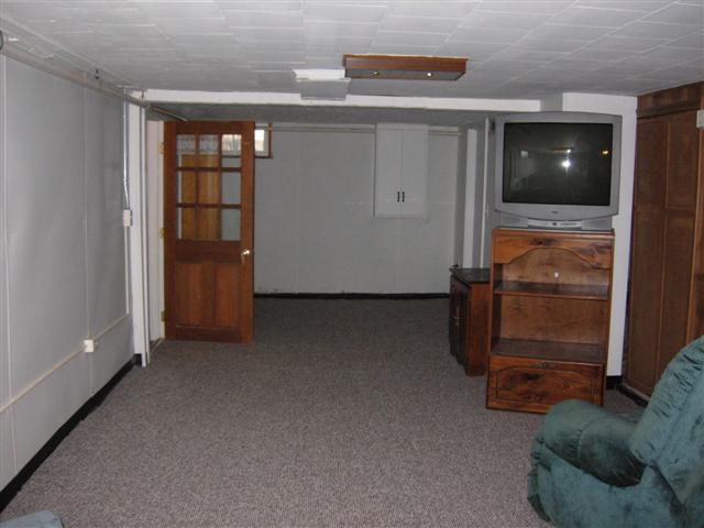 basement family room