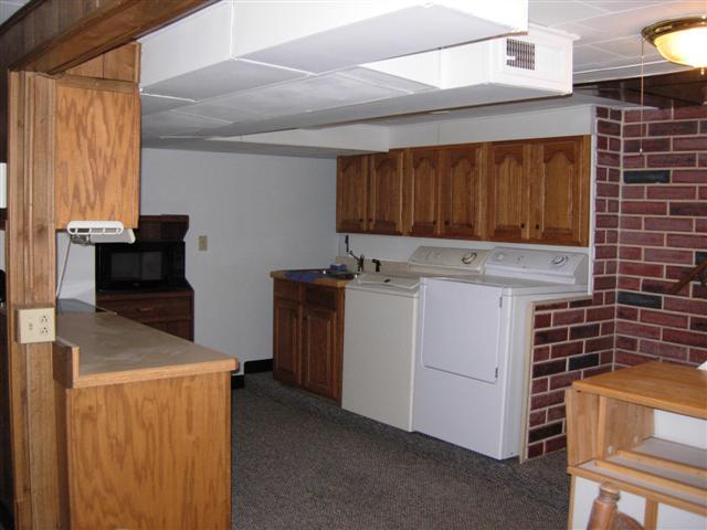 basement kitchen