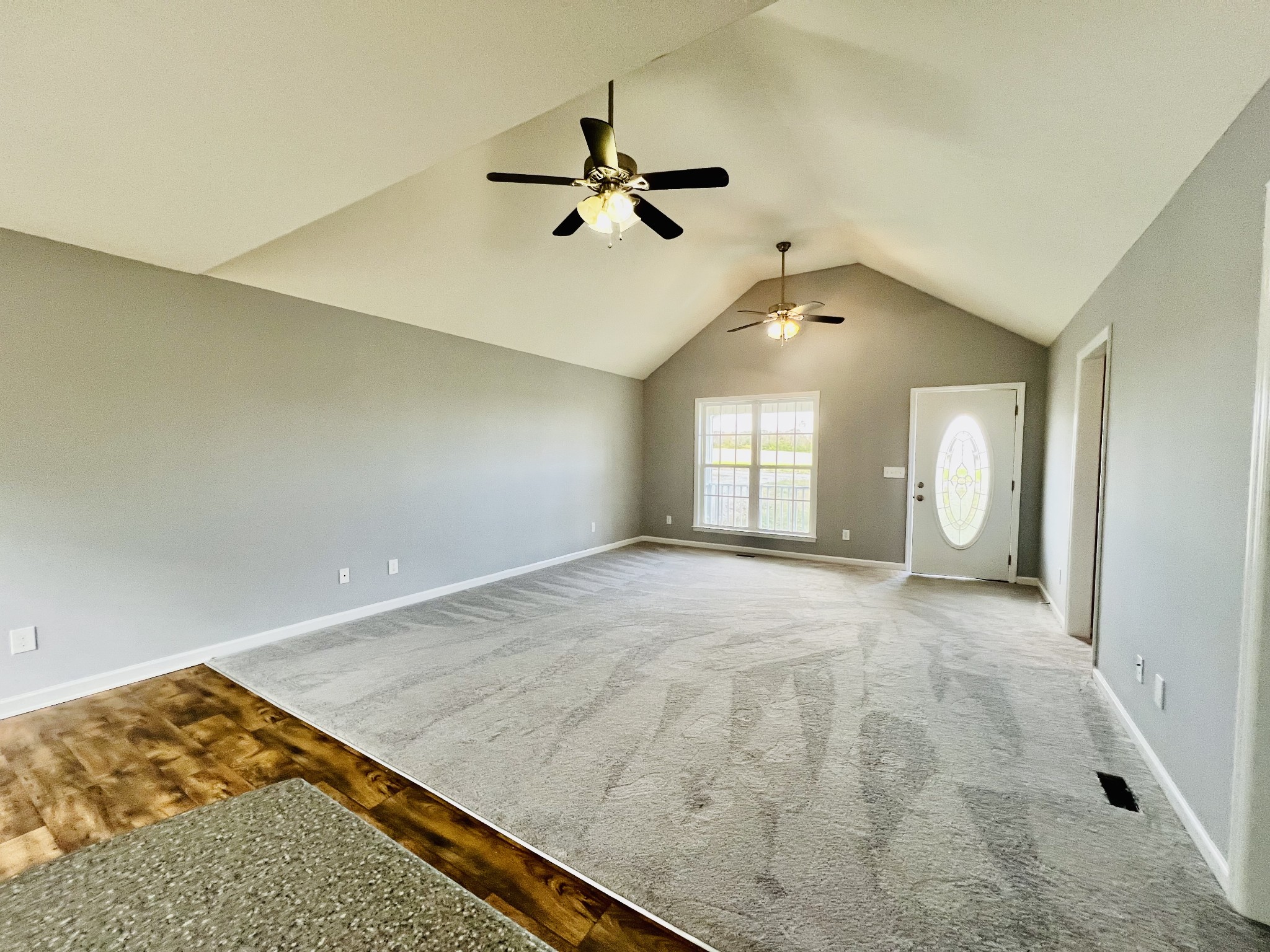 79 Benson School Road Kelso, TN 37348 - Photo 13 of 24 a view of a room with window and ceiling fan