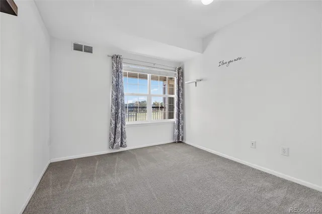 a view of empty room