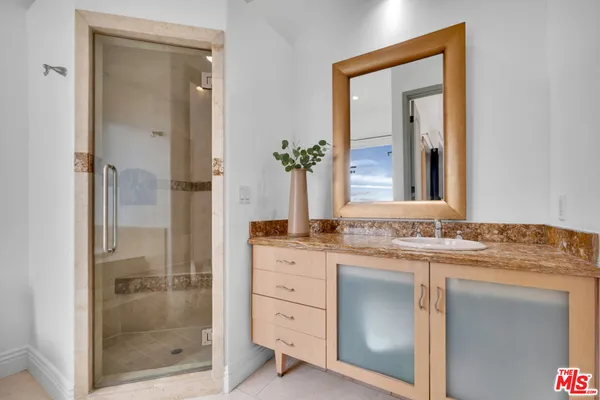 a view of a balcony with outdoor space