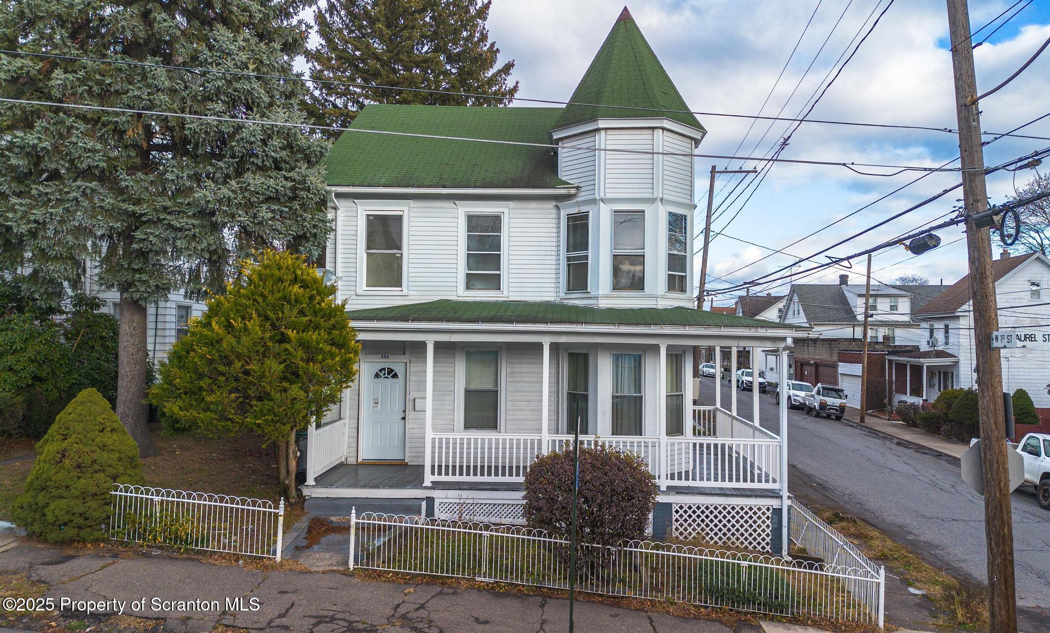 523 North Laurel Street Hazleton, PA 18201 - Photo 3 of 19 a front view of house
