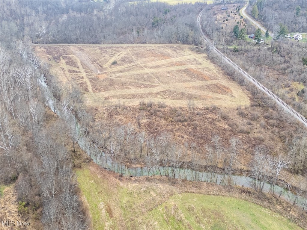 0 Wells Road Middleport, OH 45760 - Photo 18 of 27 Aerial overview of property's location with rural landscape and a forest