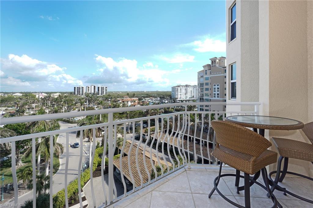 435 Dockside Drive, Unit B803 Naples, FL 34110 - Photo 17 of 35 View of balcony