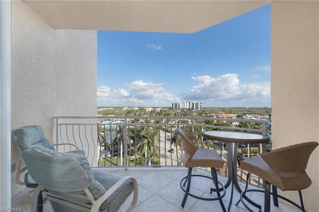 435 Dockside Drive, Unit B803 Naples, FL 34110 - Photo 22 of 35 View of balcony