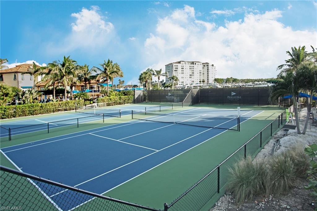 435 Dockside Drive, Unit B803 Naples, FL 34110 - Photo 33 of 35 View of tennis court