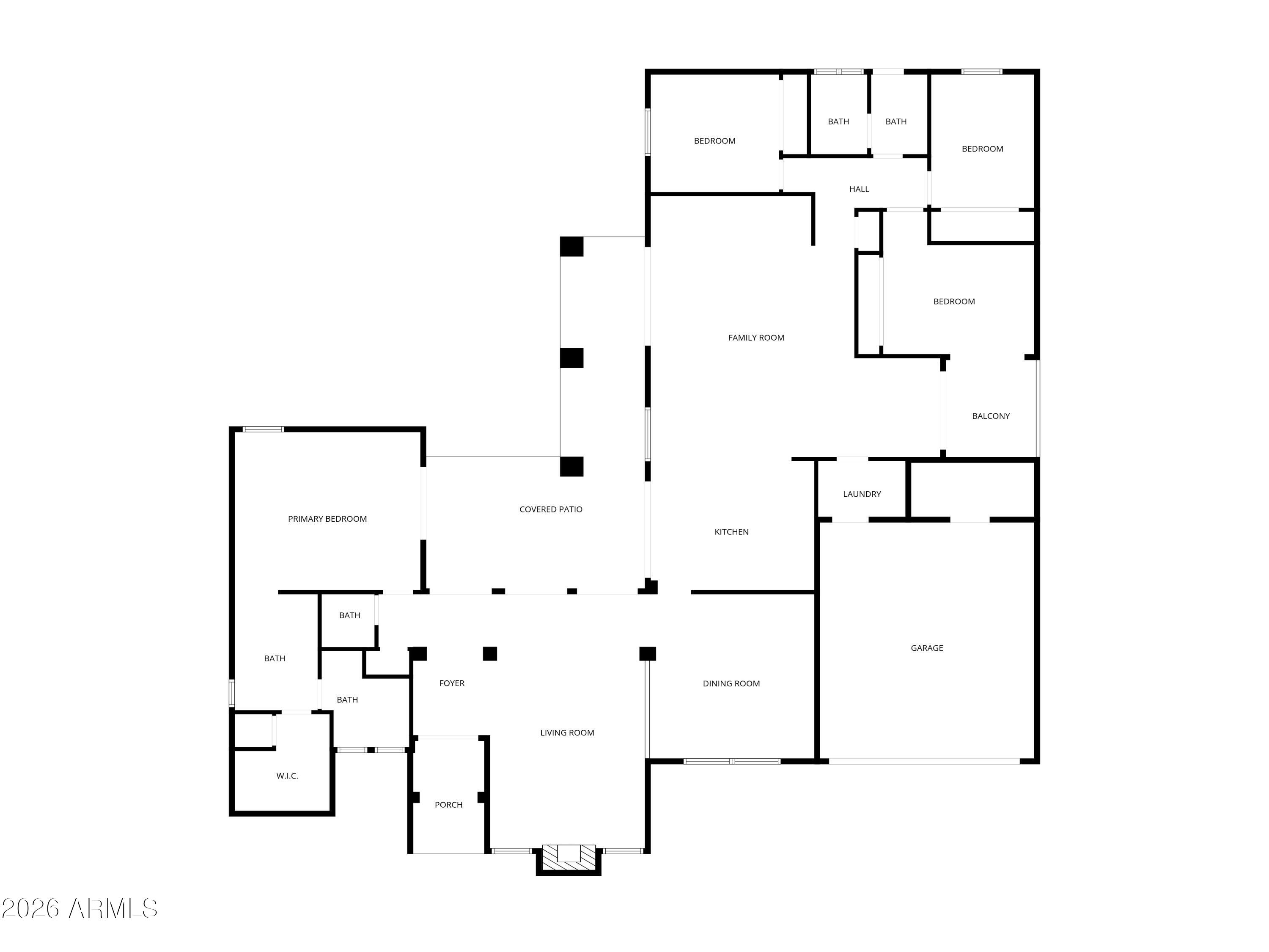 3122 East Rose Lane Phoenix, AZ 85016 - Photo 23 of 23 Floorplan