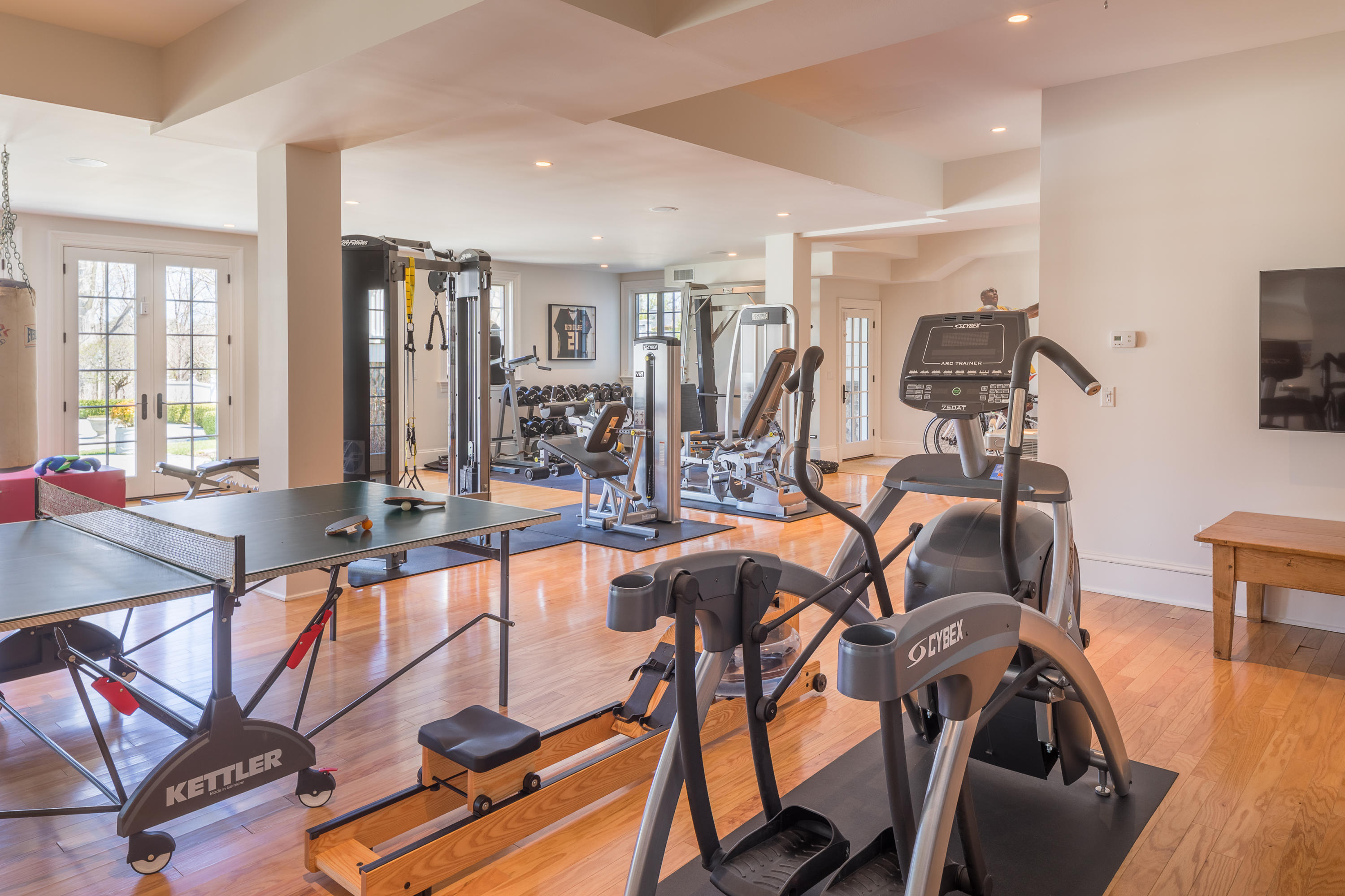 289 Oenoke Ridge New Canaan, CT 06840 - Photo 25 of 39 a view of a room with gym equipment