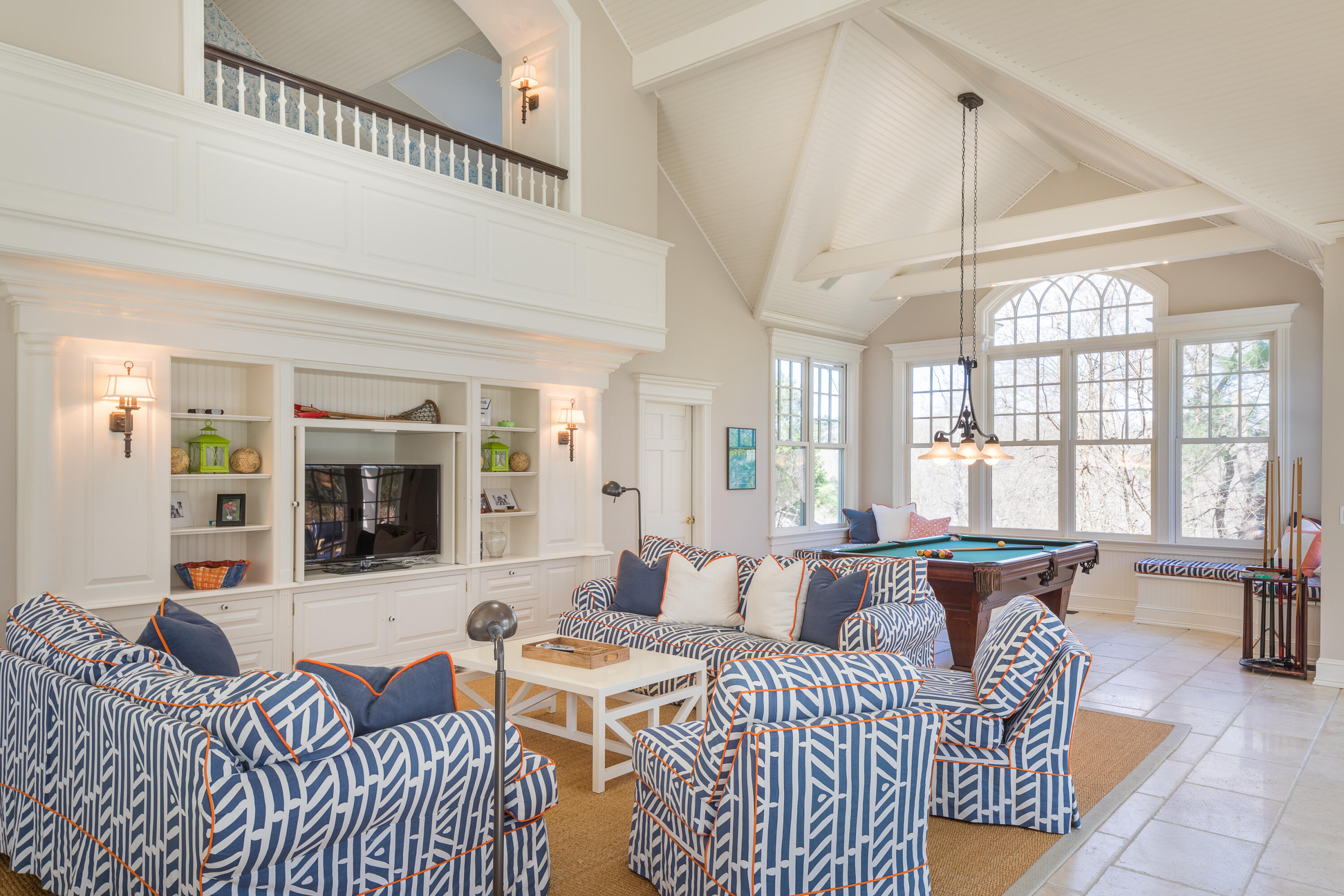 289 Oenoke Ridge New Canaan, CT 06840 - Photo 30 of 39 a living room with furniture and a large window