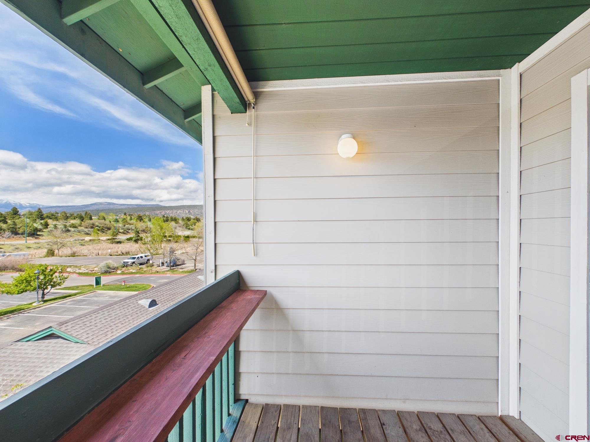 1100 Goeglein Gulch, Unit 216 Durango, CO 81301 - Photo 19 of 25 a view of balcony with furniture