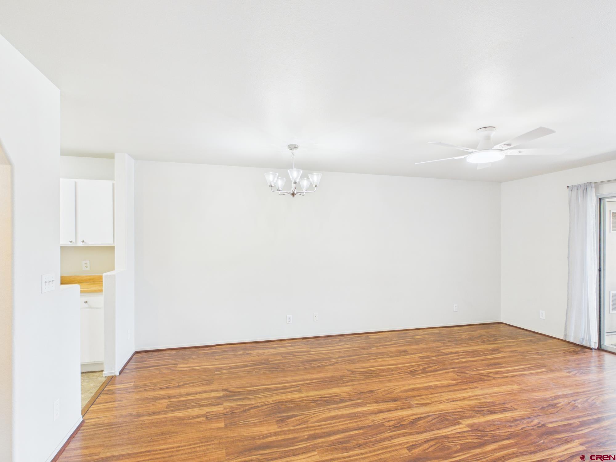 1100 Goeglein Gulch, Unit 216 Durango, CO 81301 - Photo 9 of 25 a view of empty room with wooden floor