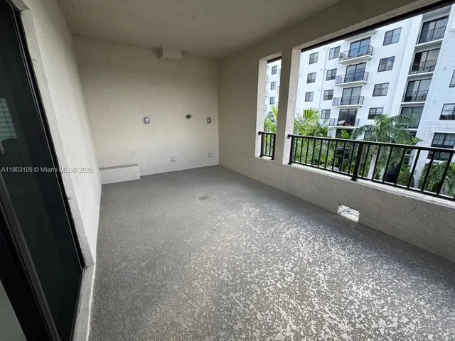 a view of empty room