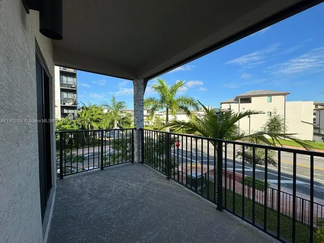 a view of a cabinet with an empty room