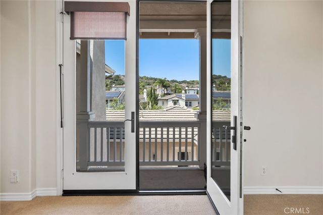a view of a balcony with lake view