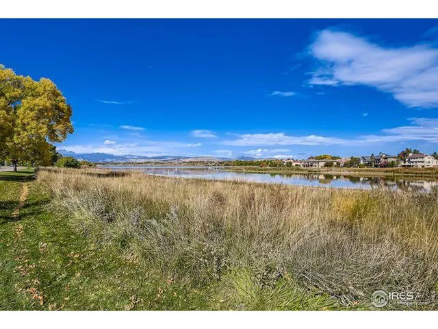 a view of lake and mountain