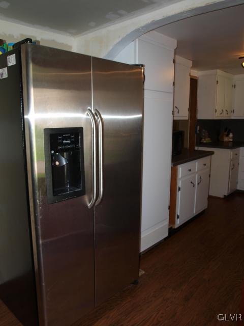 429 Old Grade Road Wind Gap, PA 18091 - Photo 14 of 20 a kitchen with stainless steel appliances kitchen island granite countertop a refrigerator and cabinets