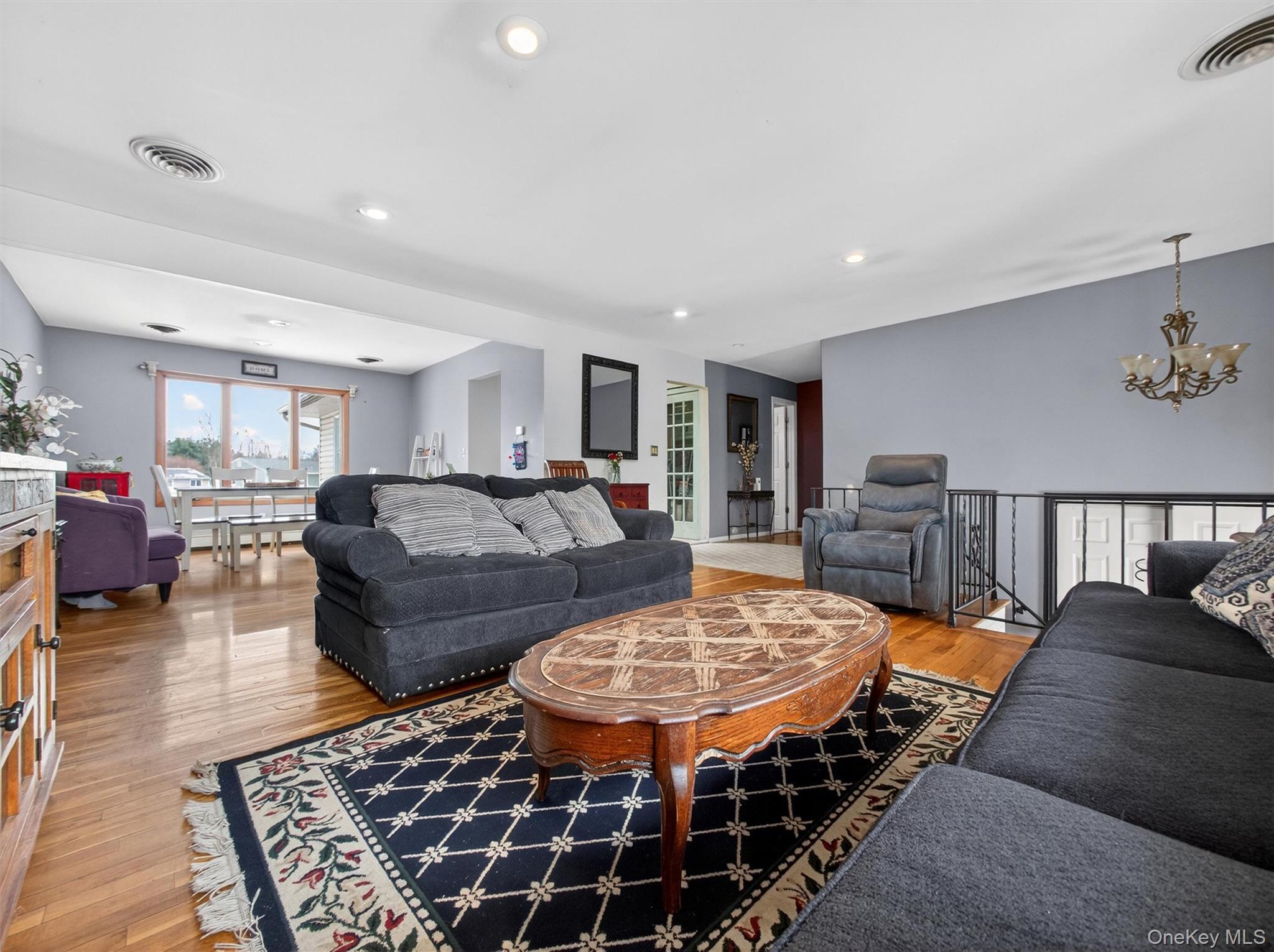 54 Blauvelt Road Blauvelt, NY 10913 - Photo 7 of 41 a living room with furniture a rug and a table