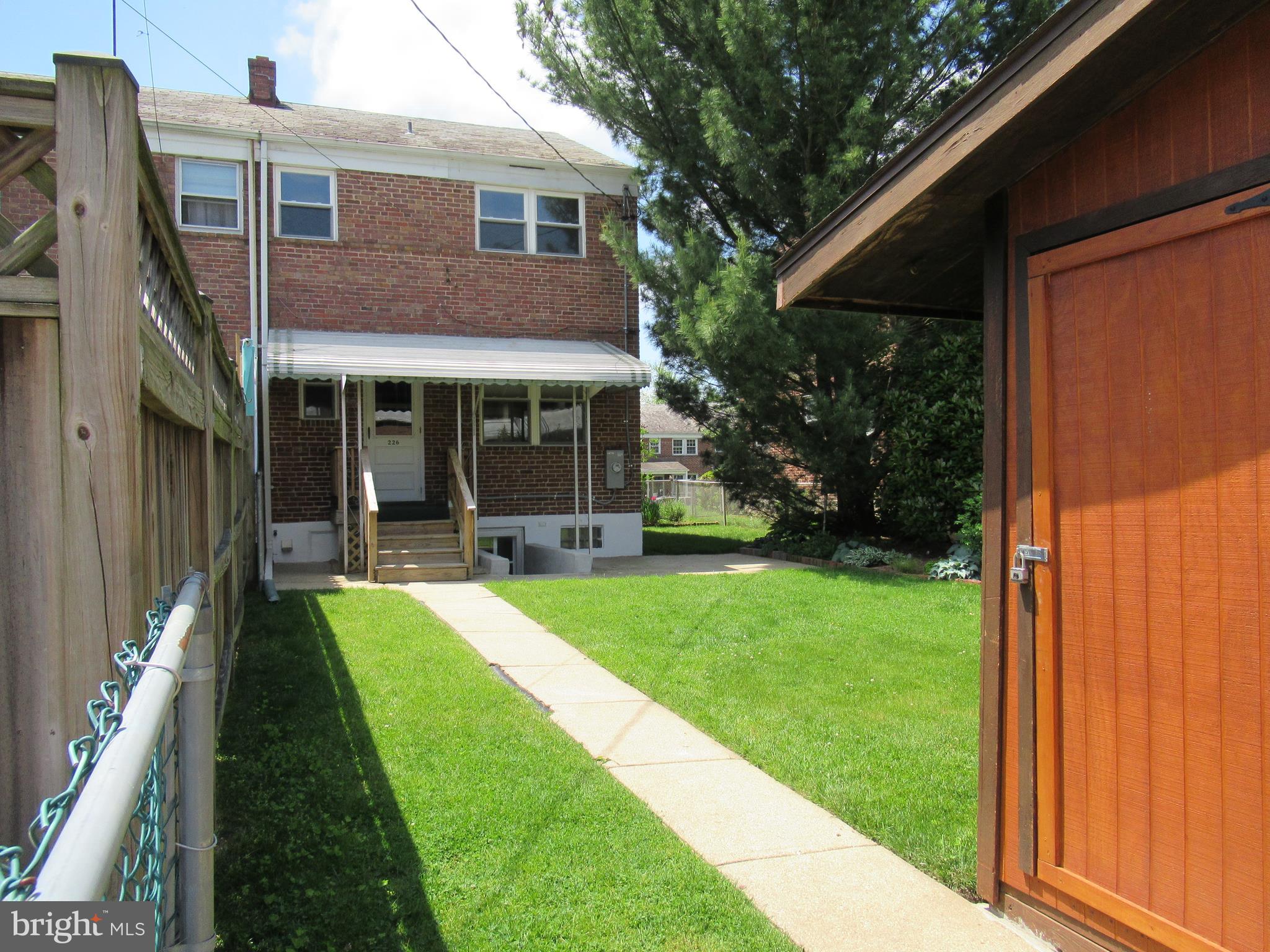 226 Ridge Avenue Towson, MD 21286 - Photo 22 of 32 Rear yard