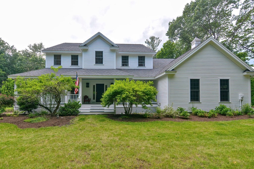40 Brooks Station Road Princeton, MA 01541 - Photo 1 of 42 a view of a house with a yard and plants