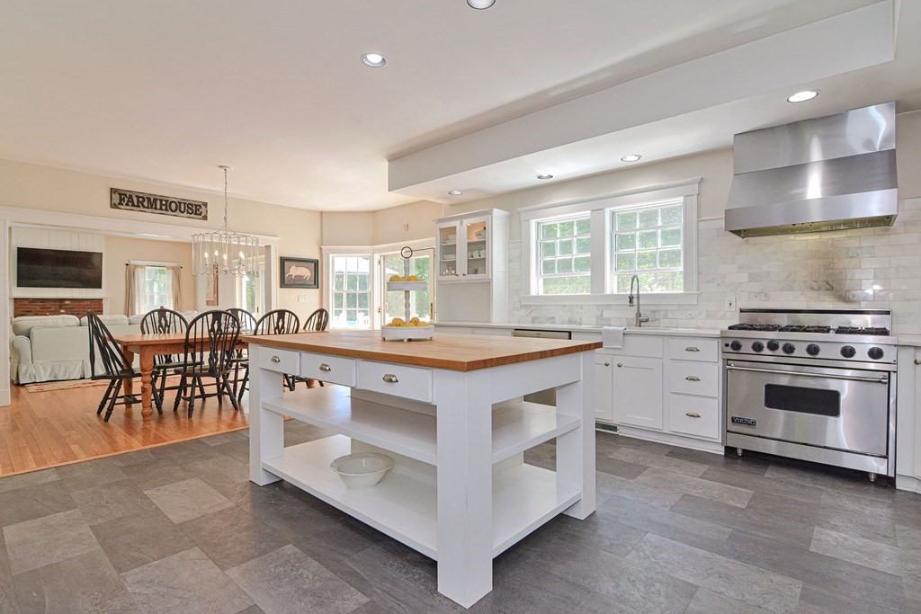 40 Brooks Station Road Princeton, MA 01541 - Photo 13 of 42 a kitchen with stainless steel appliances granite countertop a stove and a refrigerator