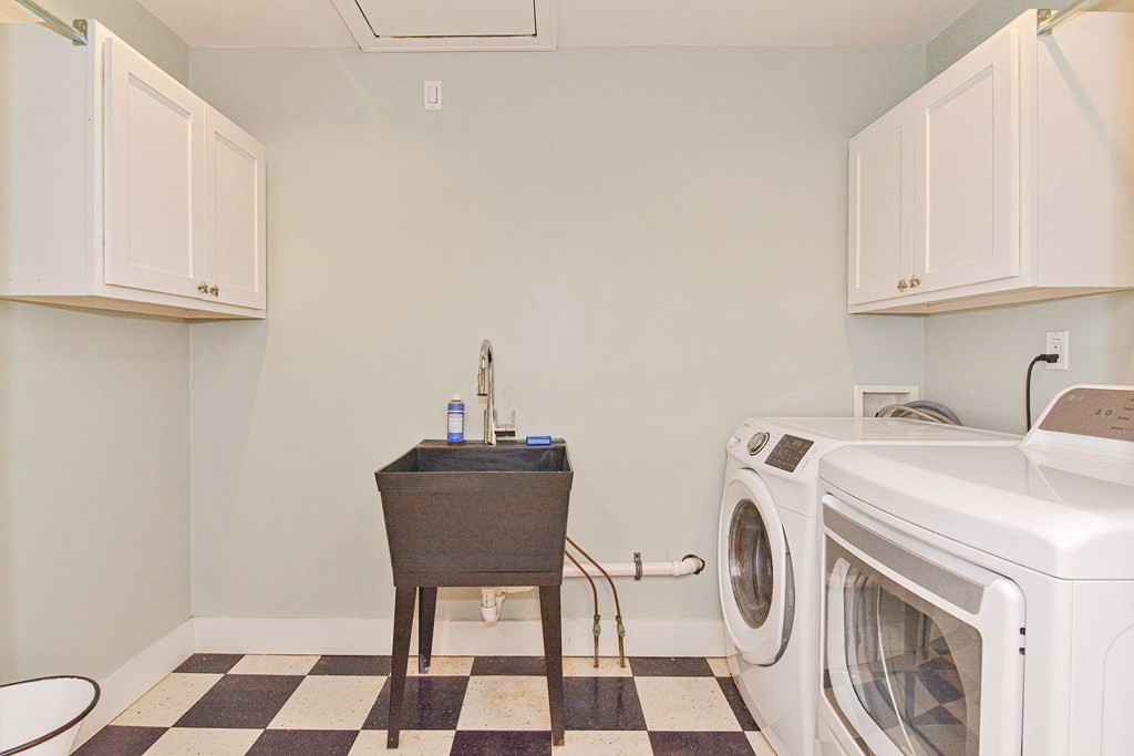 40 Brooks Station Road Princeton, MA 01541 - Photo 26 of 42 a view of storage and utility room with washer and dryer