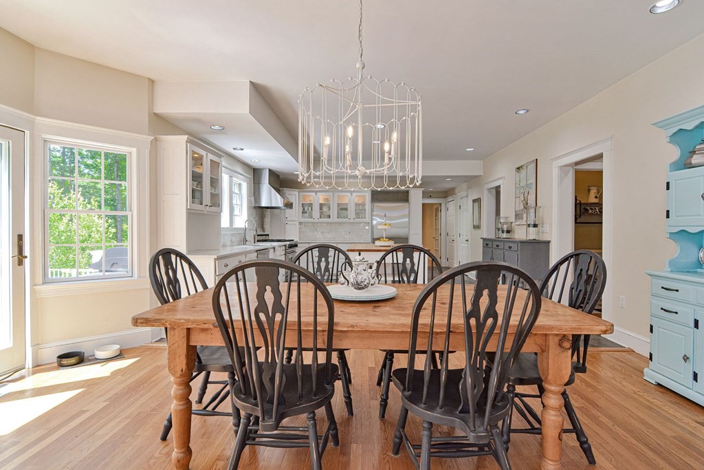 40 Brooks Station Road Princeton, MA 01541 - Photo 9 of 42 a view of a dining room with furniture window and outside view