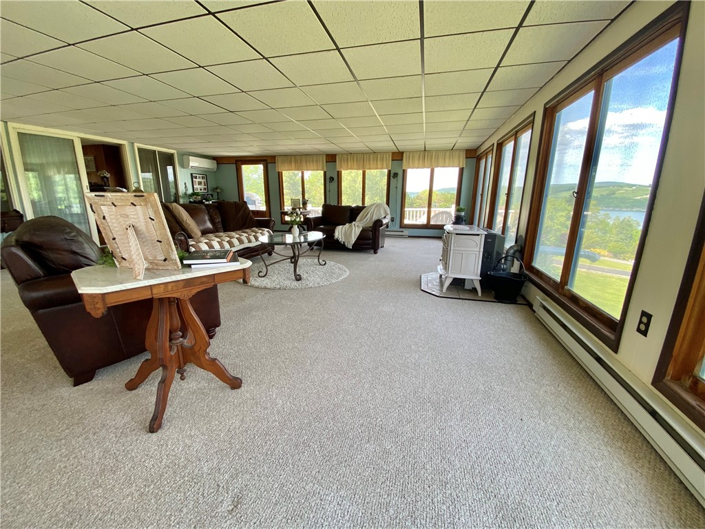 246 Lee Road Reading, NY 14891 - Photo 17 of 41 Windows surround the Great Room