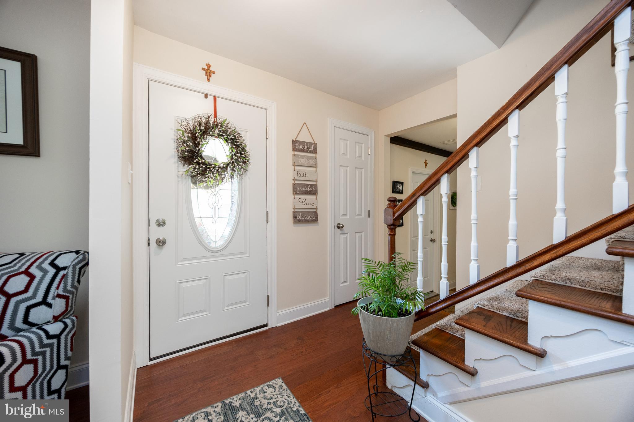 926 Pierce Road Norristown, PA 19403 - Photo 8 of 54 a view of an entryway with wooden floor