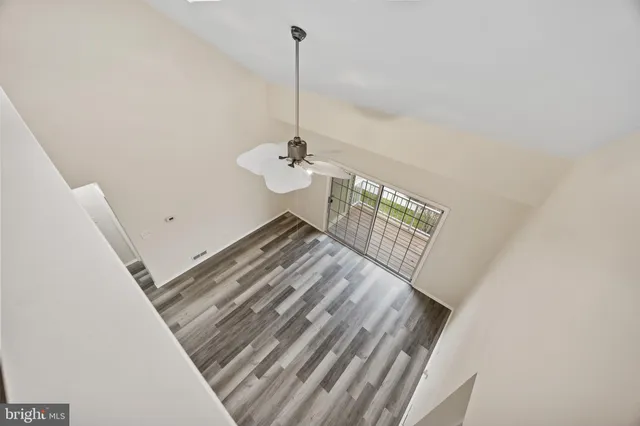 a view of a balcony with city view