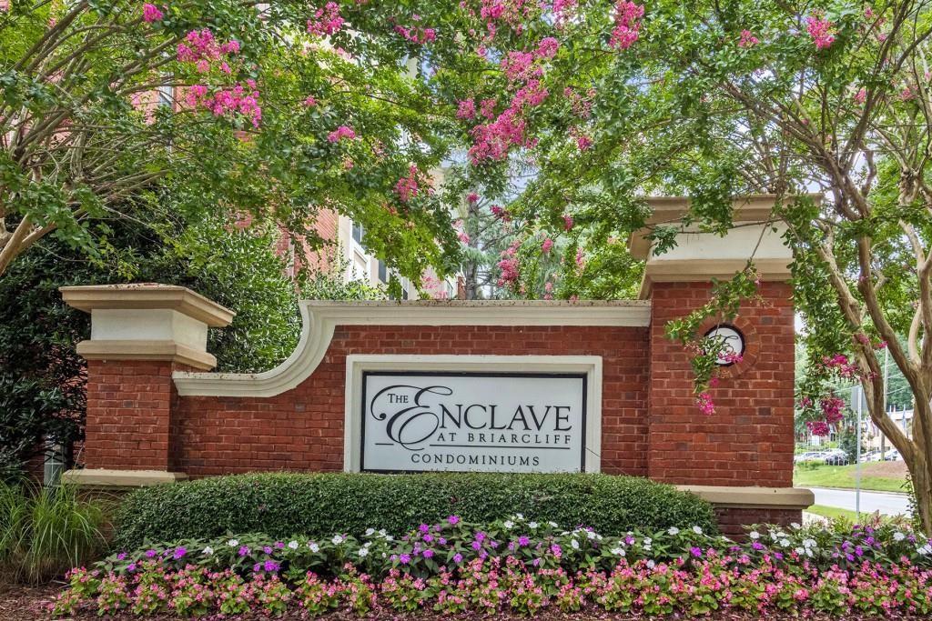 4102 Westchester Ridge Northeast Brookhaven, GA 30329 - Photo 34 of 35 a sign that is sitting in front of flowers