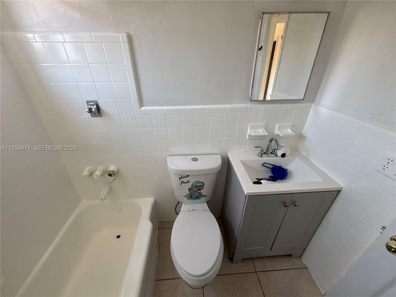 654 West 29th Street, Unit 1 Hialeah, FL 33012 - Photo 9 of 14 a bathroom with a sink and toilet