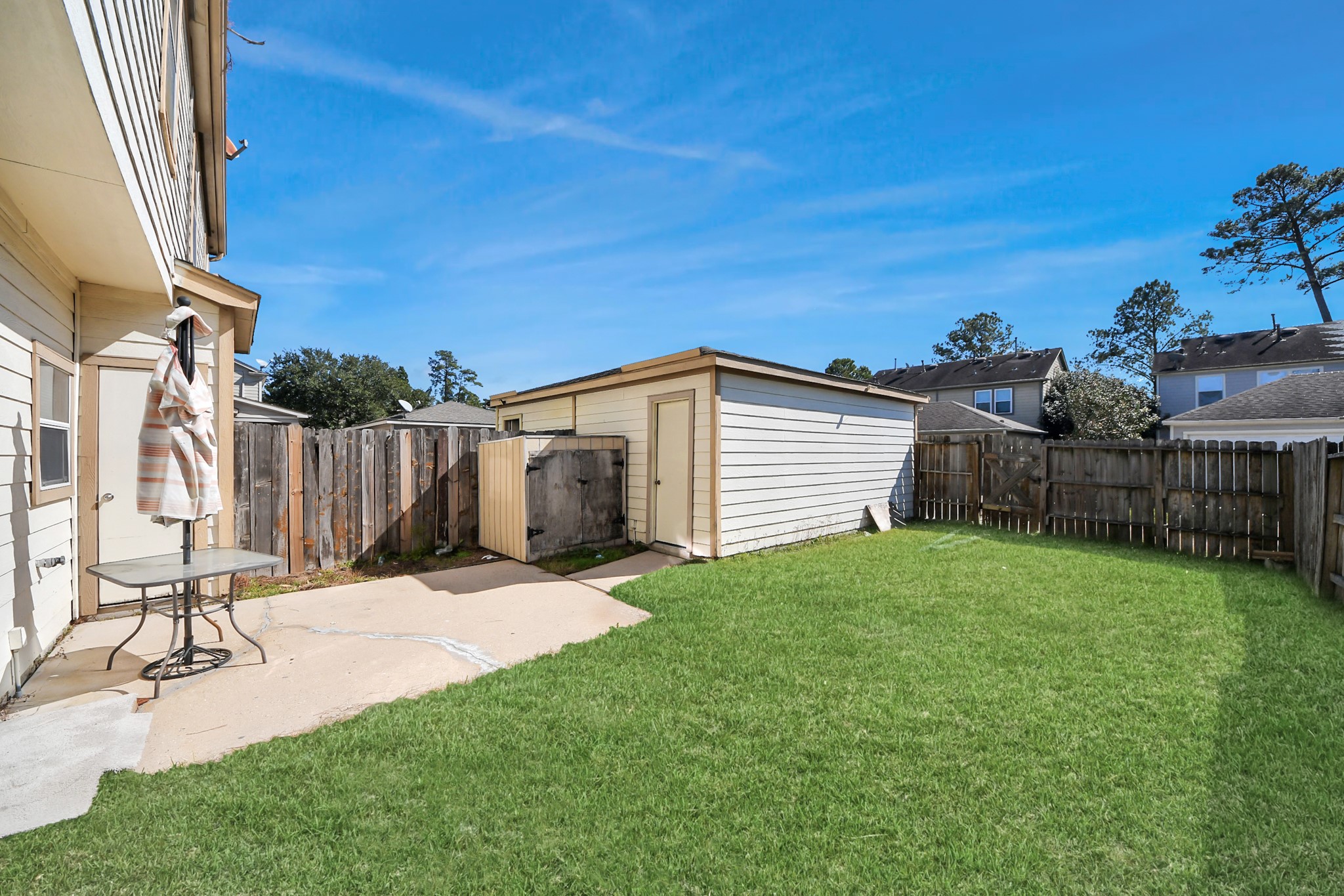2034 Rustling Trees Way Spring, TX 77373 - Photo 21 of 39 Spacious backyard