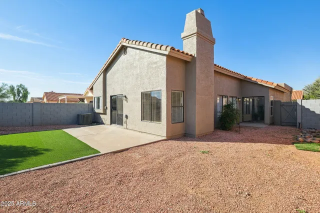 an empty room with a bathroom