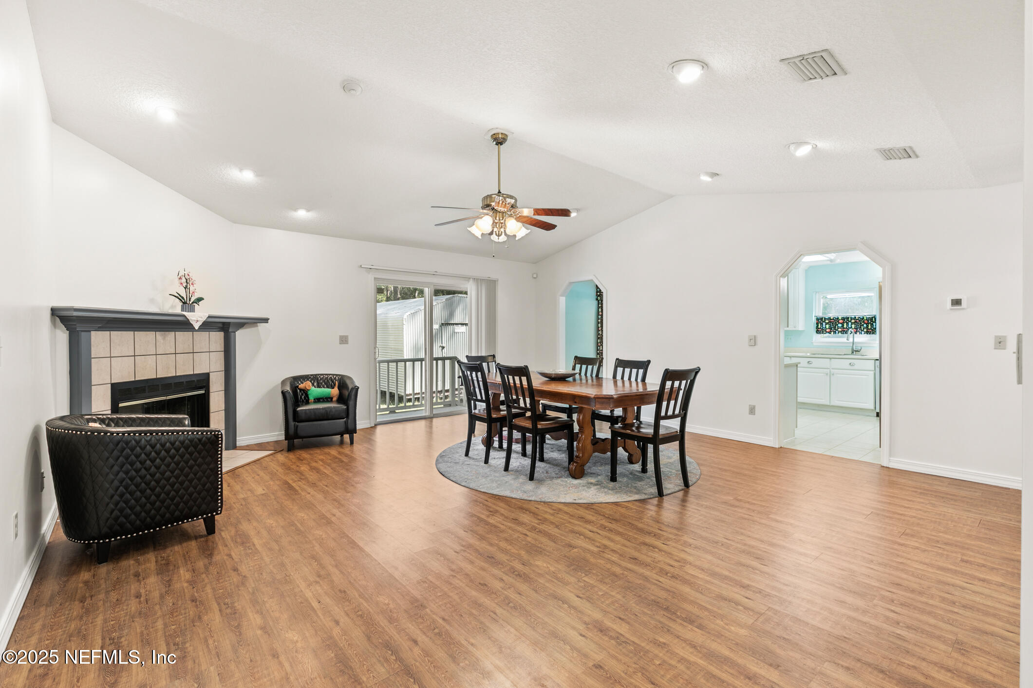 120 Stokes Landing Road St. Augustine, FL 32095 - Photo 9 of 78 a view of a dining room with furniture window and wooden floor