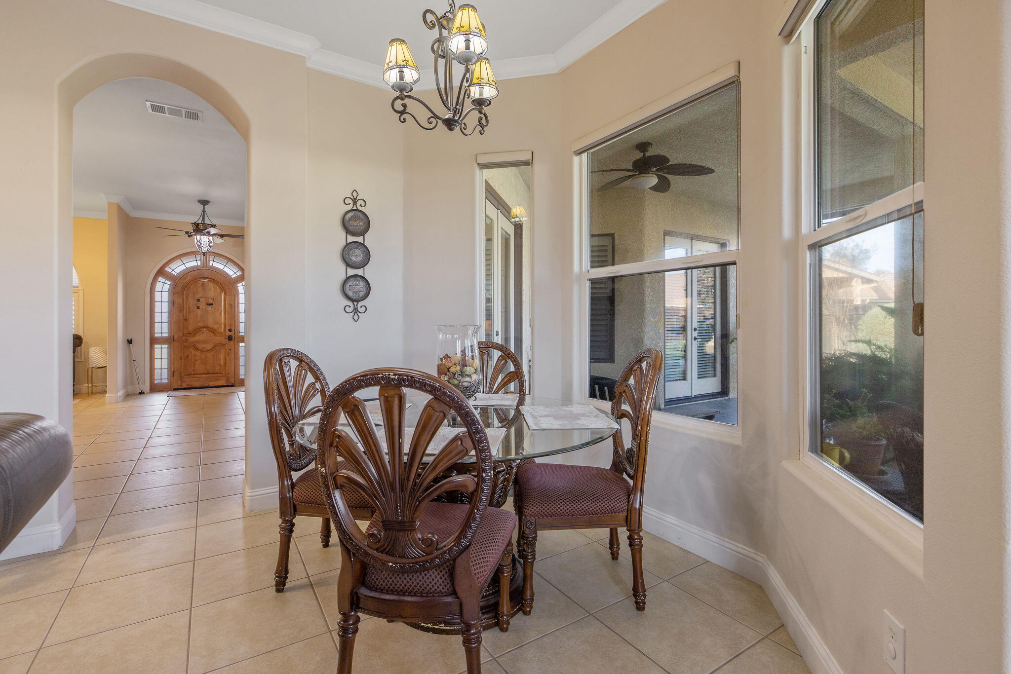 729 St Thomas Court Exeter, CA 93221 - Photo 15 of 66 a view of a dining room with furniture window and outside view