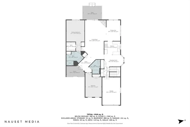 a picture of floor plan