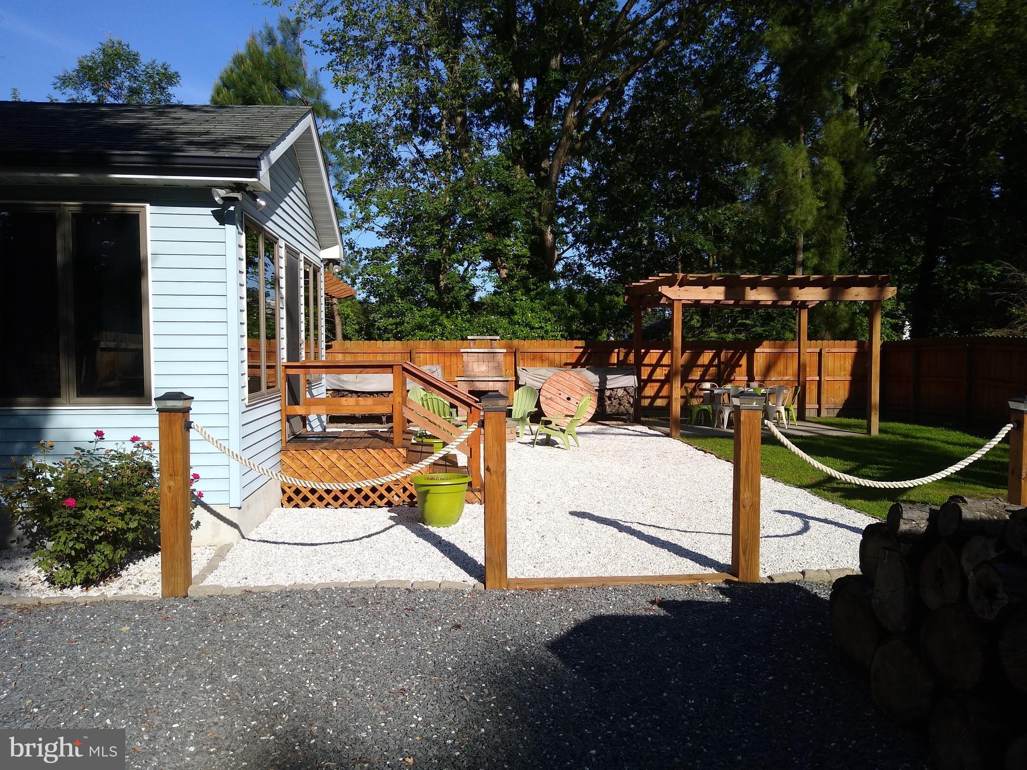 Private Back yard