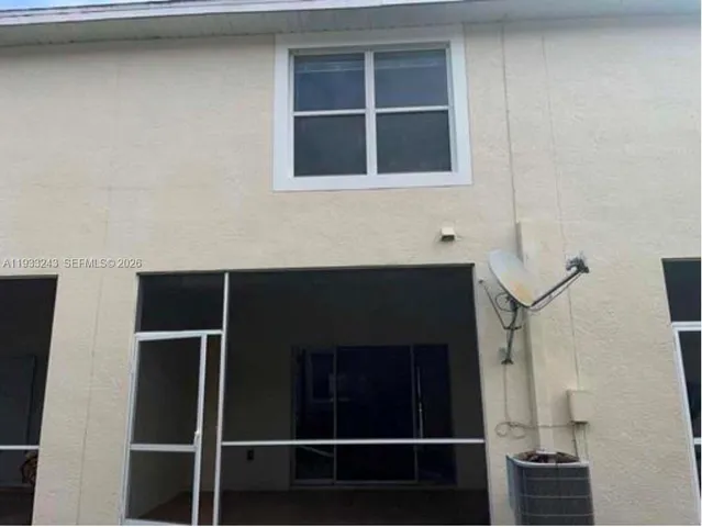 a room with table and a window