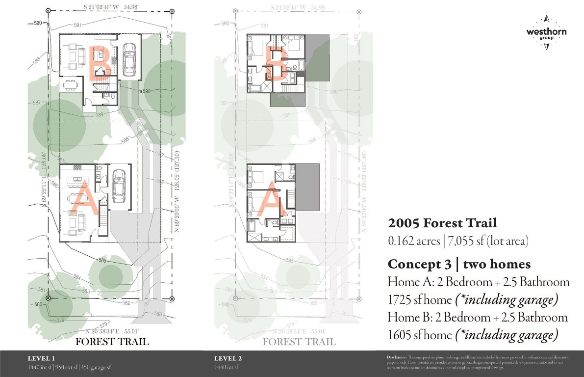 2005 Forest Trail Austin, TX 78703 - Photo 14 of 14 View of floor plan / room layout