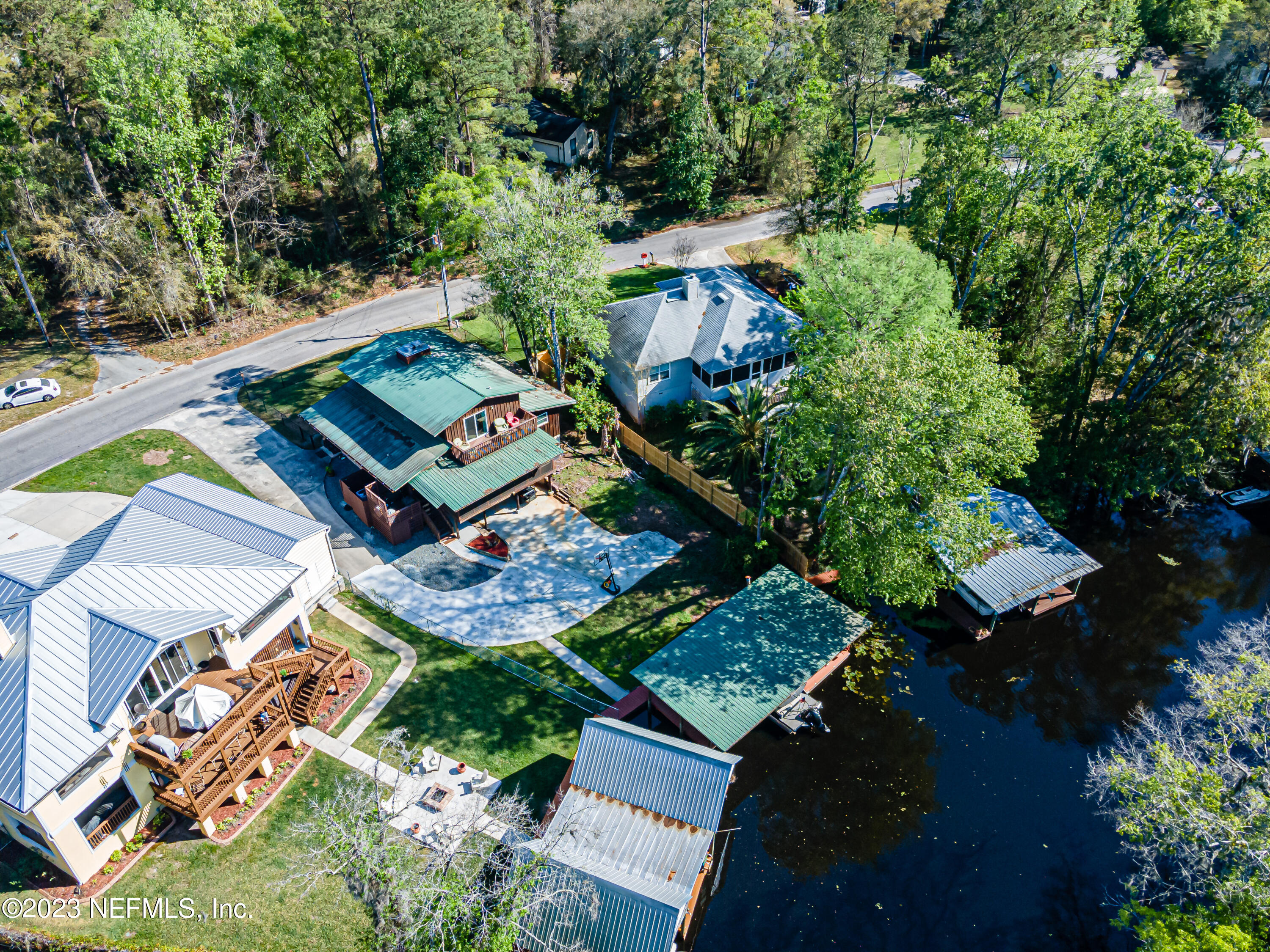 2036 Cornell Road Middleburg, FL 32068 - Photo 57 of 62 an aerial view of a house with a yard