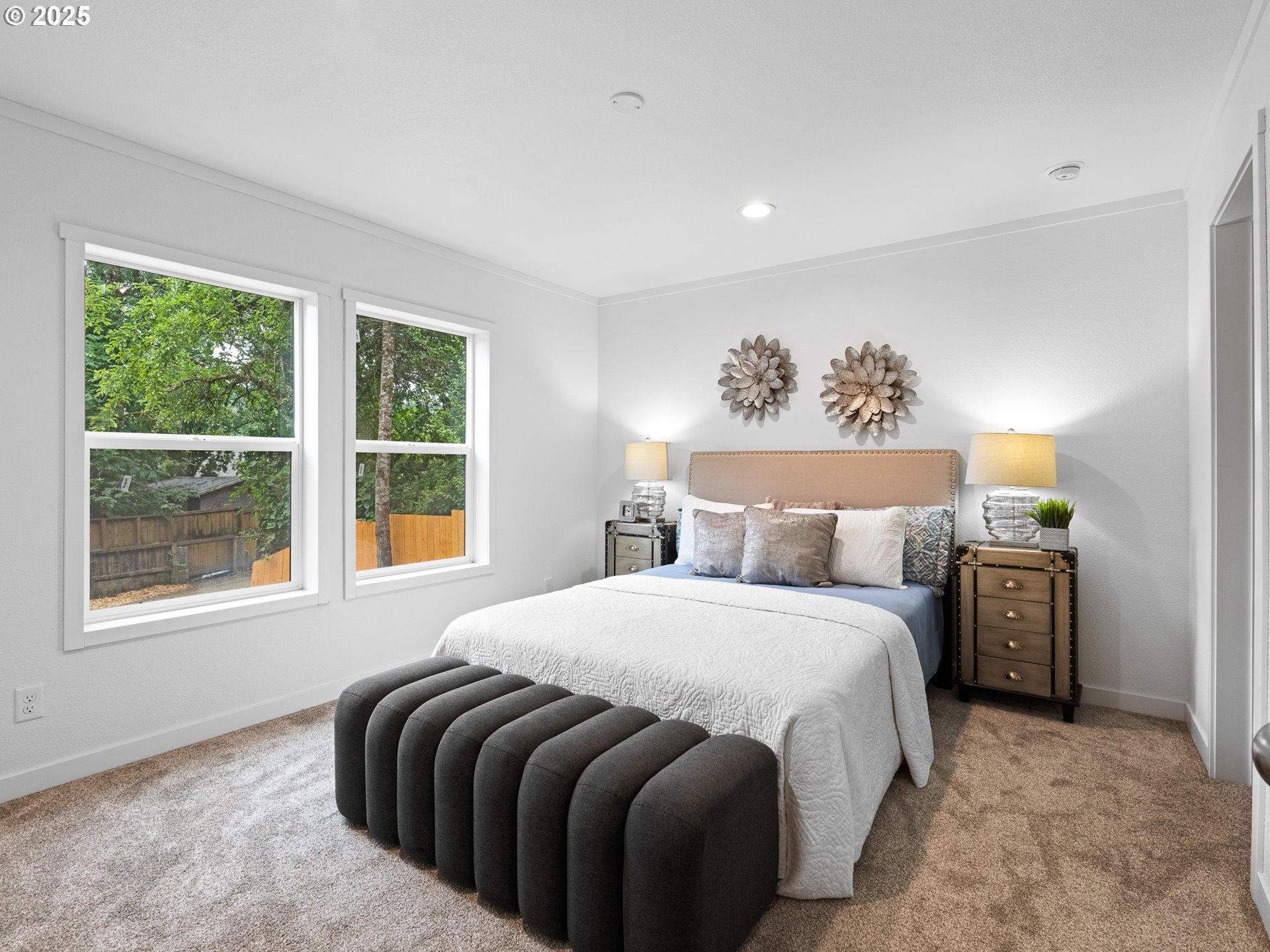 54839 Southwest South Road Gaston, OR 97119 - Photo 10 of 15 a bedroom with a bed and a window