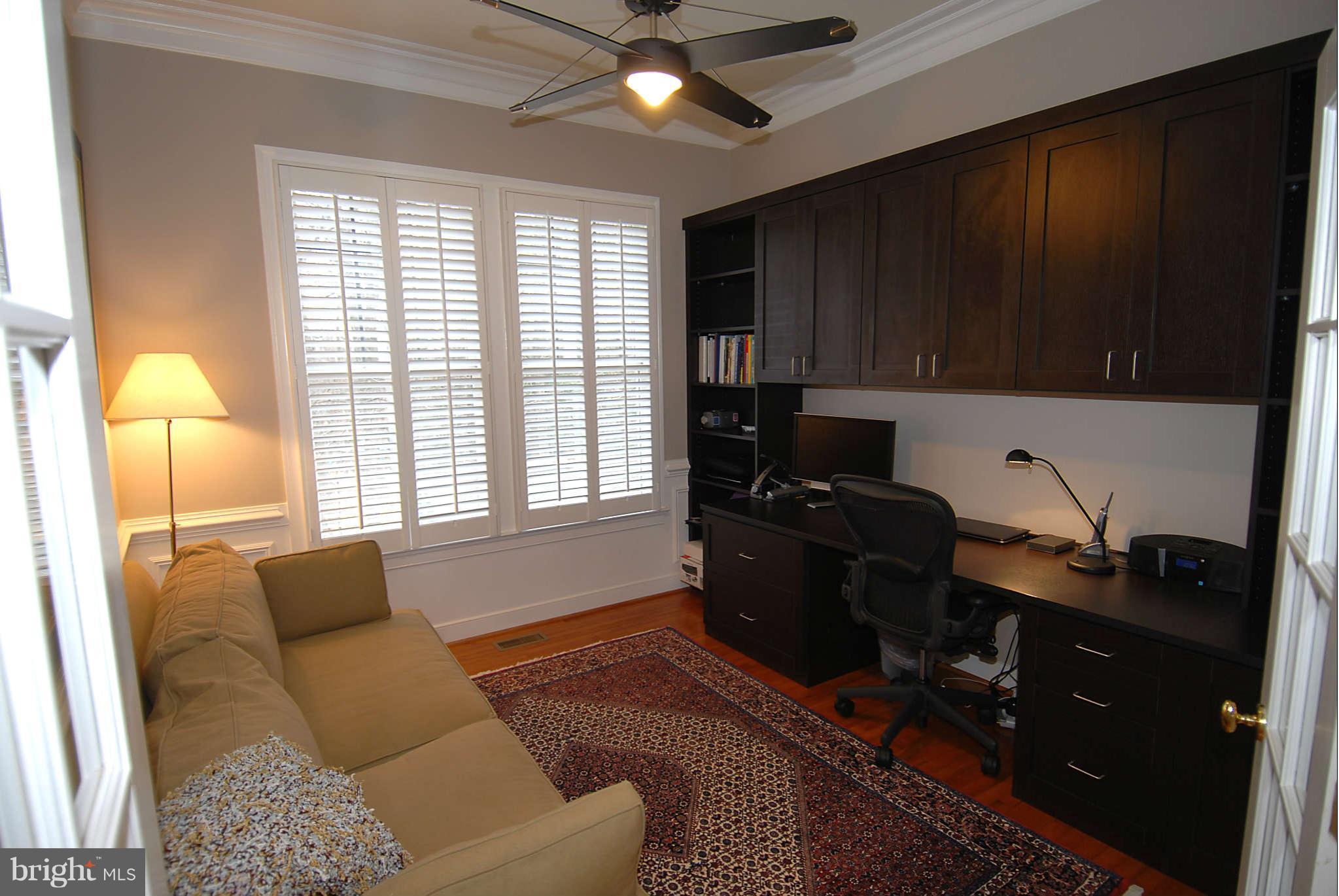7319 Gordons Road Falls Church, VA 22043 - Photo 2 of 30 den with built-in office