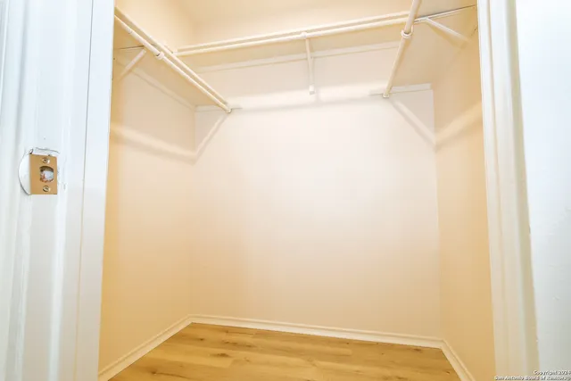 a view of a small space