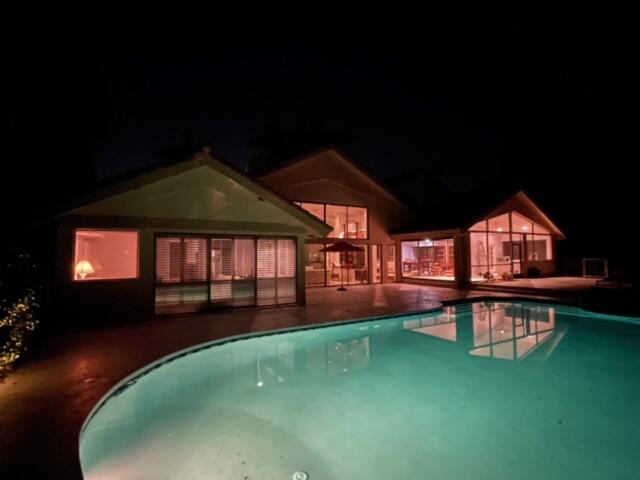 4335 Bocaire Boulevard Boca Raton, FL 33487 - Photo 28 of 55 pool at night
