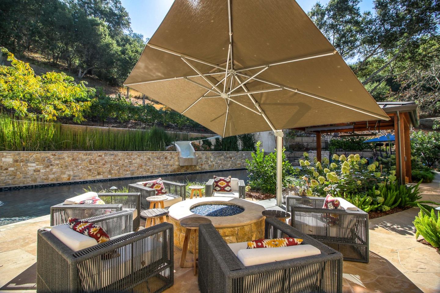 13740 Pierce Road Saratoga, CA 95070 - Photo 44 of 100 a view of yard with seating area