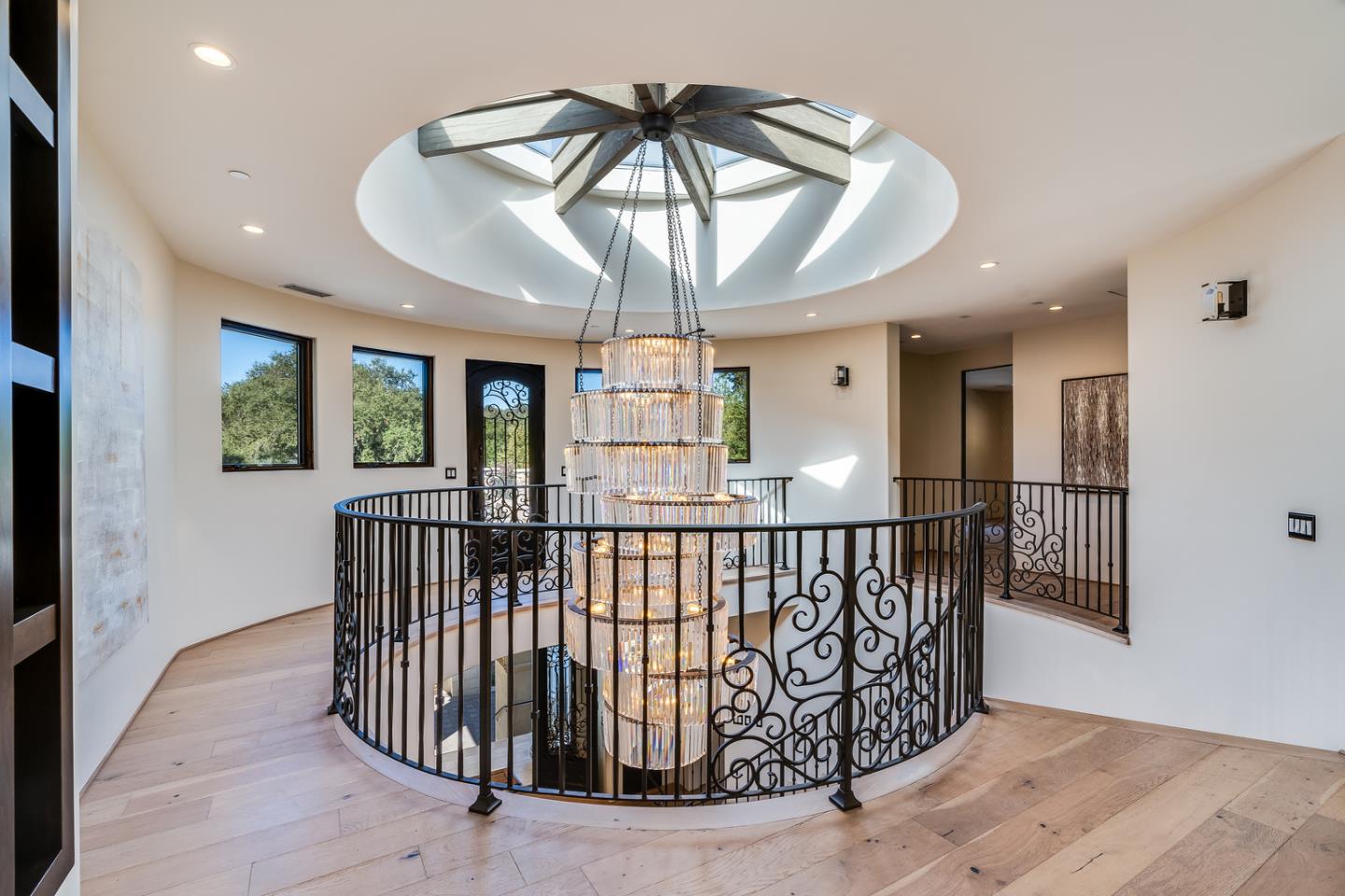 13740 Pierce Road Saratoga, CA 95070 - Photo 46 of 100 a view of entryway and bedroom with wooden floor