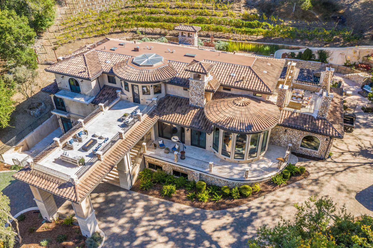 13740 Pierce Road Saratoga, CA 95070 - Photo 82 of 100 a view of a house with outdoor seating