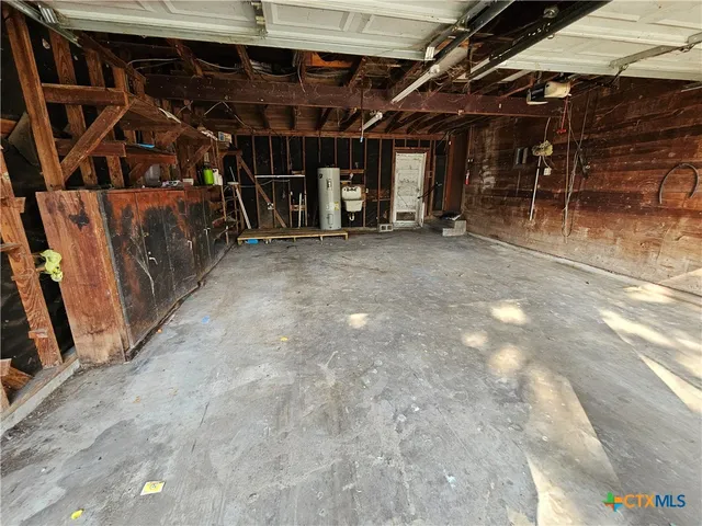 a view of storage and utility room