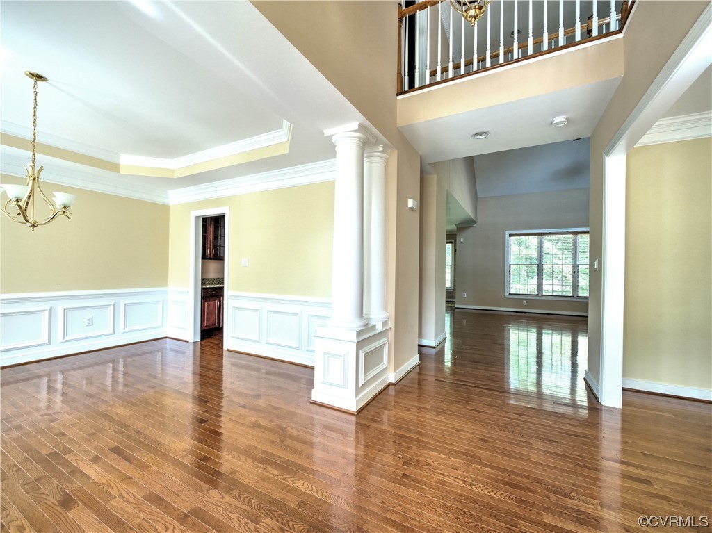 1024 Kingham Drive Midlothian, VA 23114 - Photo 11 of 41 a view of an entryway with wooden floor