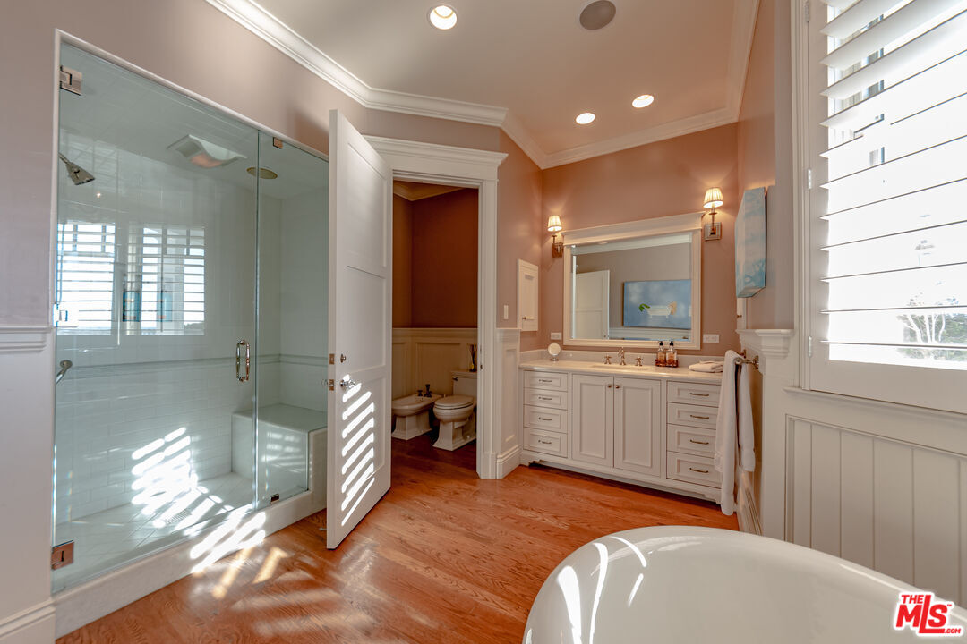 30760 Broad Beach Road Malibu, CA 90265 - Photo 22 of 41 a kitchen with a refrigerator and a sink